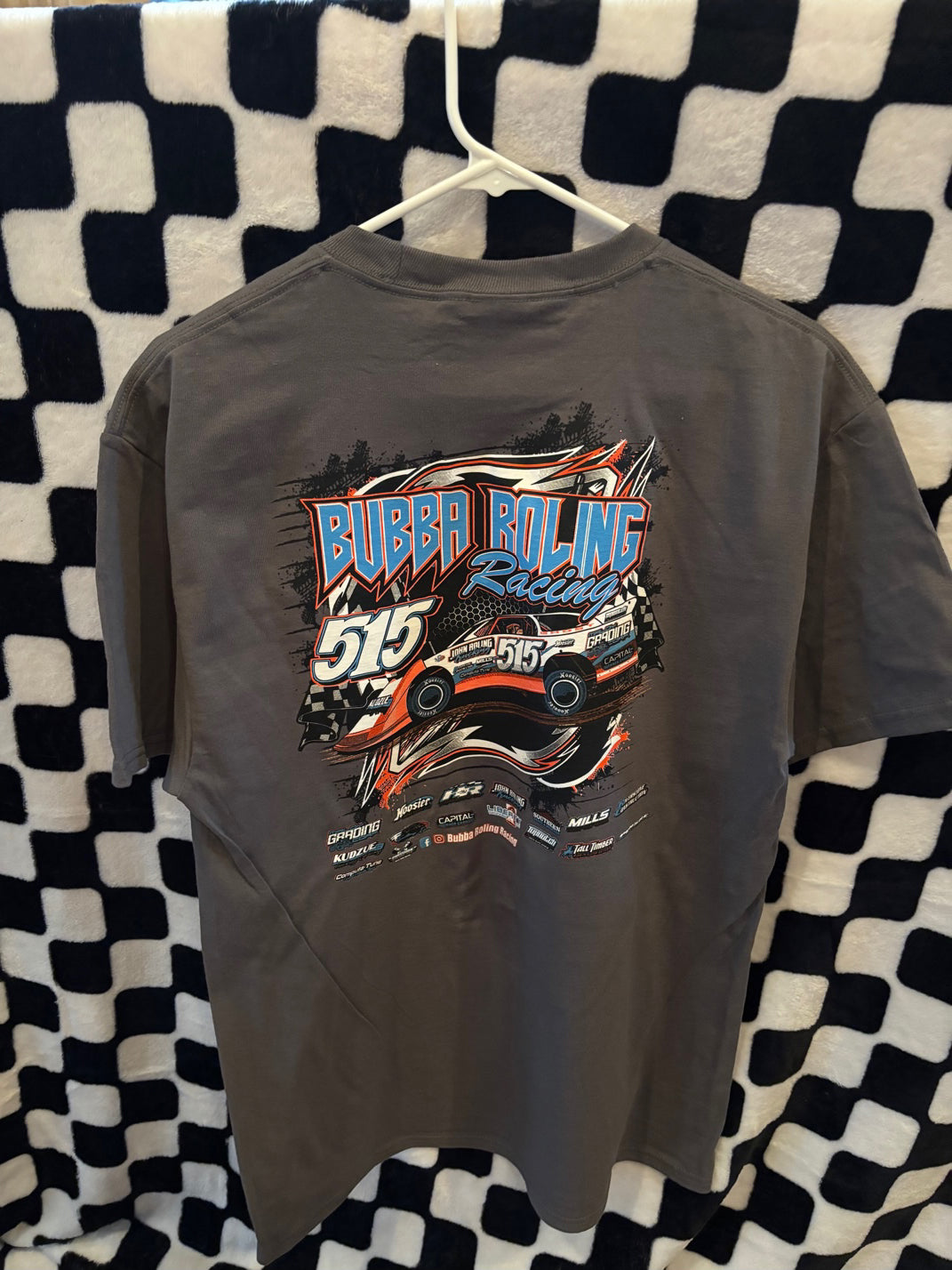 Gray Bubba Roling 515 Youth Short Sleeve Shirt