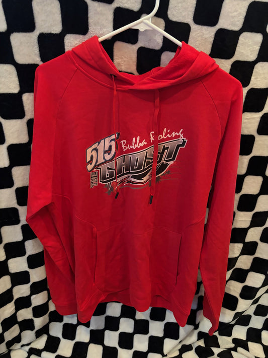 Red Bubba Roling 515 Adult Hooded Sweatshirt