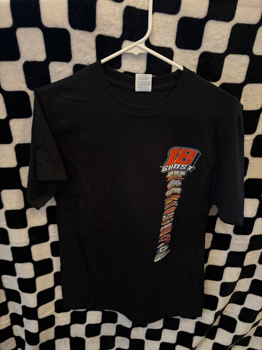 Black Roling 18 Late Model Only Adult Short Sleeve Shirt