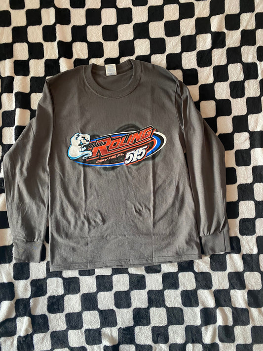 Charcoal Gray ASI Ghost Youth Long Sleeve Shirt